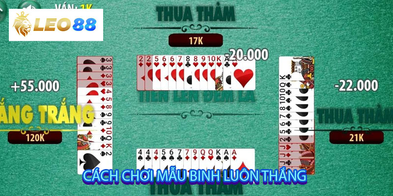 Cách chơi mẫu binh luôn thắng